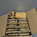 bUCLA 600PCS Gold Plastic Forks - 7.4inch Heavy Duty Plastic Forks Bulk Disposable for Party - Gold Silverware,Ideal for Weddings&Daily Using