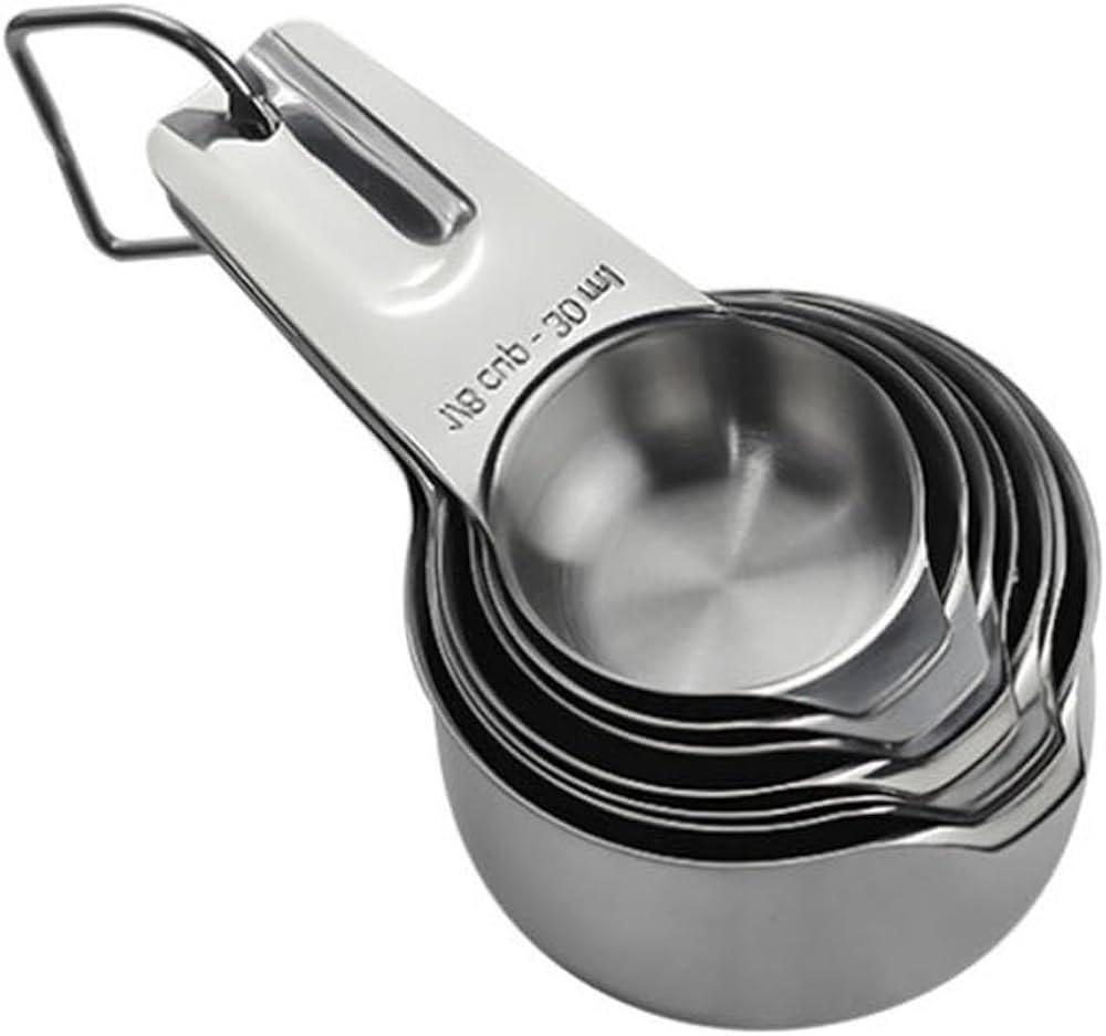 Measuring Cups, Set of 13 Measuring Spoons Kitchen Measuring Cup with Stainless Steel Handle for Baking, Professional Utensils