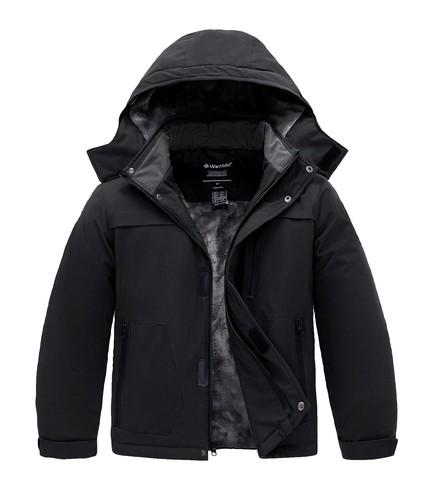 RIVIYELE Snow Ski Jacket Winter Sport Windproof Rain Size L, Black