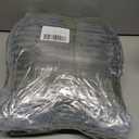 CLKHOWL Dog Car Seat Cover for Back Seat, Dog Bed for Car, Non-Slip Travel Pet Mat, Fit for Backseat Extenders and Seat Protectors (Dark Grey, 25.6x54 inch)