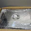 1/1 Full Size Hotel Pans with Lids | 4" Deep (4 Pack) | 4 Kitchen Tongs
