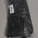 24'' Longer Faucet Mat for Kitchen Sink Splash Guard[7 Slope Fast Self-draining][Snap Lock Fit]Kitchen Sink Faucet Mat Splash Guard Kitchen Sink Area Water Splash Guard Behind Faucet Draining Mat (24" x 5.5", Black)