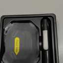 MOBOSI for AirPods Pro 2 Case with Lock, Compatible with AirPod 2nd Gen Cover [Fit for MagSafe], Military Grade Hard Shell for iPods Pro2 with Cleaner Kit & Keychain for Men(2023), Black