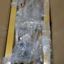 6.6 ft Arch Backdrop Stand, Metal Wedding Arch Stands for Party, Birthday, Wedding, Bridal Shower, Baby Shower Gold