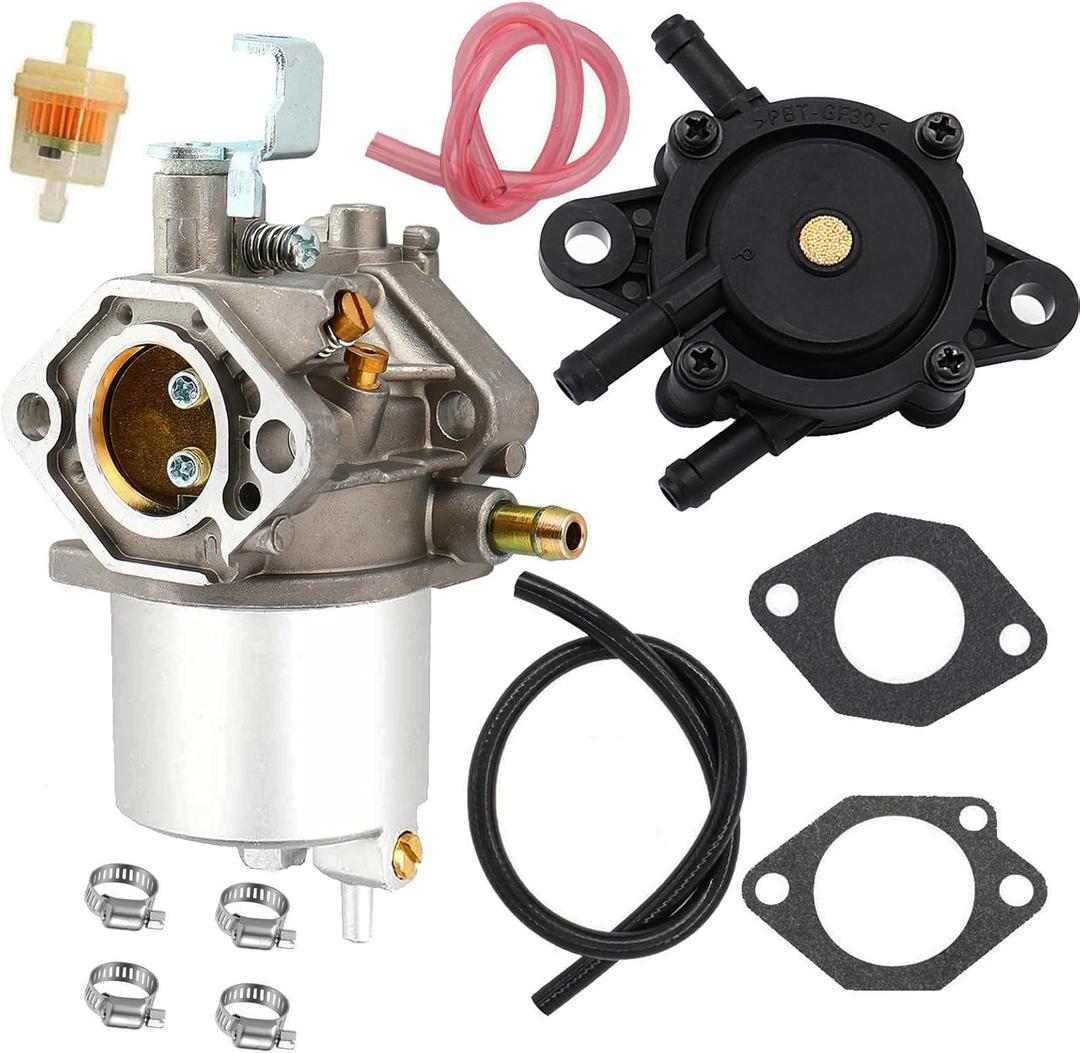 New FE290 Carburetor+Fuel Pump Replacement for Gas Golf Cart Club Car DS & Precedent Turf Carryall FE290 Engines carb 1016438 1016439 1016440 1016441 1016478 17552 101805601 101905601 1992-1997