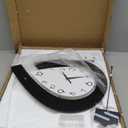 Large Decorative Wall Clock for Living Room Decor Big Pendulum Modern Wall Clock for Kitchen Bedroom Bathroom Non Ticking Silent Wall Clock Battery Operated for Home 31.5 Inch Wall Clock