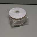 4 x Khaki Velvet Ribbon, Gold Velvet Christmas Ribbon 5/8 Inch Thin, 10 Yd Vintage Ribbons for Christmas Tree Bow Ornaments, Gift Wrapping, Crafts, Choker Necklace, Valentine's Day, Party Decor