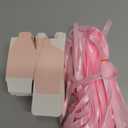 COTOPHER 60pcs Small Gift Boxes, Favor Boxes 2x2x2 inches Paper Gift Boxes with Ribbons Candy Box for Wedding Favors Baby Shower Bridal Shower Birthday Party (60pcs 2x2x2, Pink)