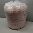 BEDELITE Fleece Queen Comforter Set -Super Soft & Warm Fluffy Dusty Pink Bedding, Luxury Fuzzy Heavy Bed Set for Winter with 2 Pillow Cases