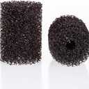 UNEAK 2-Pack Medium Premium Pre Filter Sponge Aquarium Intake High-Porosity Foam Roll Fish Tank Shrimp Beta Baby Fish Replacement Foam Cover Filtration Freshwater Saltwater 5-20 Gallons Easy to Clean