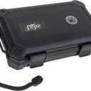 Travel Humidor- Fits up to 11 Cigars- Waterproof Crushproof Cigar Case for Men