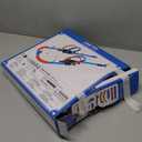 LILYBUDS Toy Car Track Gift Set for Boys Kids Age 3-5 4-7 8-12, Long Race Tracks with 4 Action Loops and 4 High-Speed Slot Die-Cast Race Cars, 35+ Pieces Race Tracks to Create Multiple Configurations