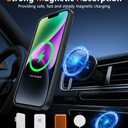 FNTCASE for iPhone 13/14 Phone Case: iPhone 16e Magnetic Translucent Matte Back Cover Metal Button Military Grade Protection Shockproof Shell Full Body Protective Slim Cell Phonecase