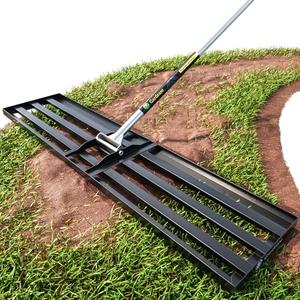 Gardease Lawn Leveling Rake 48 Inch x 10 Inch – Heavy Duty Lawn Leveler & Yard Leveling Rake – Steel Lawn Level Rake & Leveling Tool for Soil, Sand & Top Dressing