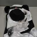 Art the Clown Costume Clown Jumpsuit Men Women Outfit Black White Bodysuit Full Set Halloween Costume With Mask (Medium)