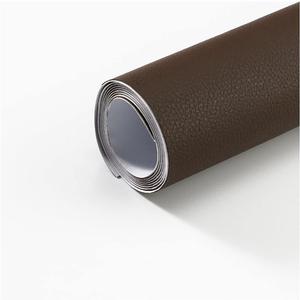 Leather Self-Adhesive Repair PatchRepair Self Adhesive Fabric Patches Kit, Clothing Patch Down Waterproof Tent in Different Size and Fabric(Size:1.4x10m,Color:Dark Brown)