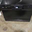 COMFEE Countertop Dishwasher, Energy Star Portable Dishwasher, 6 Place Settings & 8 Washing Programs, Speed, Baby-Care, ECO& Glass, Dish Washer for Dorm, RV& Apartment, Black