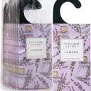 ROSE COTTAGE Large 12 Packs Lavender Hanging Closet Deodorizer Air Freshener Long Lasting Scented Sachets Smell Goods for House