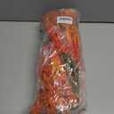 2 x 20 Bundles Artificial Fake Fall Plants Flowers for Outdoor Decorations, Fake Mums Silk Colorful Daisy Realistic UV Resistant, Fall Fake Flowers for Outside Home Planter Porch Patio Autumn Decor (Orange)