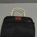 Coobiiya Lunch Bag Women, Lunch Box LunchBag for Women Adult Men, Small Leakproof Cute Lunch Tote Large Capacity Reusable Insulated Cooler Lunch Container for Work/Office/Picnic/Travel-Black Polka Dot