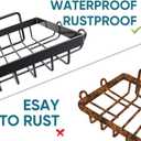 Soap Dish, Soap Bar Holder for Shower Suction Cup Stainless Steel No-Drilling Removable Waterproof Sponge Holder for Bathroom Bathtub Kitchen Sink(Black, 1-Tier)