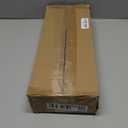 Wood Curtain Rods for Windows 72 to 144 Inches(6-12ft),1 inch Adjustable Window Curtain Rods with Imitation Wood Grain Finials, Heavy Duty Decorative Drapery Rod for Bedroom, Kitchen and patio (Black)