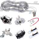 8544771 Dryer Heating Element Upgrade 279816 Thermostat Cut Off 279973 3392519 Dryer Thermal Fuse Compatible with maytag, kenmore,kitchen,whirlpool and More;