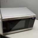 SHARP Compact Countertop Microwave Oven with Removable 10" Carousel Turntable, 700 Watt, 0.7 Cubic Feet, Stainless Steel