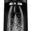 SodaStream Terra Sparkling Water Maker (Black) and Dishwasher Safe Bottle