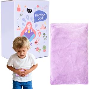 Microwavable Heating Pad - Multi-Purpose Warm Relief for Neck, Shoulders, Lumbar Muscles, Colic & Upset Stomach, Soft Skin-Friendly Fabric, Portable for Home/Office/Travel