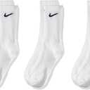 Nike Men's Everyday Lightweight (Medium, White/Black)