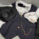 Fun Shack Mens Victorian Suit with Tailcoat Size Large
