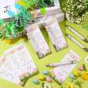 24 Sets Easter Gifts Bulk Christian Pens with Bookmarks He Came Died Arose Ascended Bible Verse Pens Resurrection Religious Pen Gifts for Jesus Story Easter Basket Stuffers Sunday School Church Gift