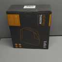 Tefici Electric Heated Blanket Throw, Super Cozy Soft 2-Layer Flannel 50" x 60" Heated Throw with 6 Heating Levels & 4 Hours Auto Off, Machine Washable, ETL&FCC Certified, Home Office Use,Blue