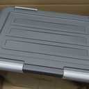 IRIS USA Dog Food Storage Container, Up to 30 lbs, Gray/Dark Gray