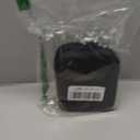 Small Makeup Pouch, Double Zipper Cosmetic Bag, Travel Makeup Bag, Cute Makeup Bag for Purse, Mini Toiletry Bag (Black)
