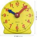 Learning Clock for Kids, Student Learning Clocks Teaching Time 12/24 Hours Geared Clock 4+Years Seller