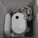 Mornwell Water Dental Flosser for Teeth, 2 Modes and 10 Adjustable Pressure Oral Irrigator for Braces, 8 Multi-Functional Tips for Family, Multiple Users, Home Use, White