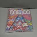 2 x SASTYBALE Boho Farmhouse Shower Curtain, Water Resistant Vintage Fabric Bathroom Curtains, Machine Washable Country Abstract Style for Bathtub Decor with 12 Hooks, 72x84 Inch