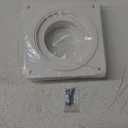 Dryer Vent Connector Kit, Dryer Vent Wall Plate with Quick Connect & Disconnect, Twist Lock Dryer Duct Connector Kit Fits 4 Inch Tubes, Covers Area 7 Inch x 7 Inch, for Dryer Washer Bathroom