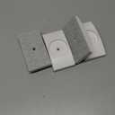 Wall Nanny - Baby Gate Wall Protector (Made in USA) Protect Walls from Pet Gates & Dog Gates - No Safety Hazard on Spindles - for Child Pressure Mounted Baby Gate for Stairs Cup Guard - White, 4 Pack