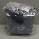 6 QT Insulated Cooler Box for Ice Beverage Food Storage Portable Ice Chest for Camping Picnic Tailgate Outdoor Use Chiller Caja Enfriadora Porttil para Camping (White Gray)