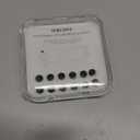 HiBloks LED Light Blocking Stickers Compatible with Ray-Ban Meta Wayfarer/Skyler/Headliner/Oakley Meta HSTN Accessories, Blackout LED Covers for Smart Glasses, Low-Tack Restickable Sticker (12Pcs)