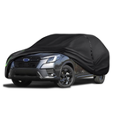 16-Layer 600D Heavy Duty Universal Full Car Cover for Outdoor & Indoor Use - All Weather Sun UV Rain Snow Dust Proof, Waterproof Scratch Resistant, Fits SUVs Body Length up to 180" (15 ft)