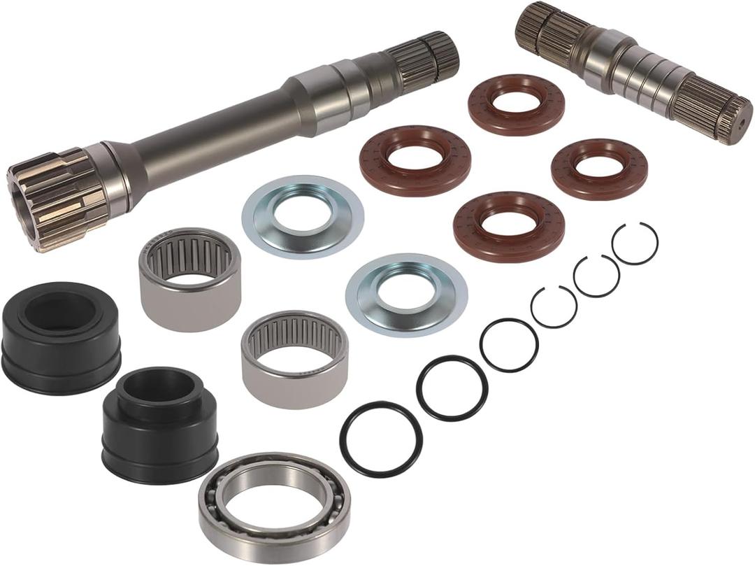 Front Differential Axle Intermediate Shaft Kit Replacement for 2012-2021 Dodge Ram 1500 Inner Shaft 68146594AB, 68146594AA, 68257420AF, 68257421AF, 68257422AF, 722N695BKA