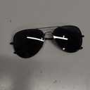 Smoke Lens Pilot Sunglasses Retro UV400 Classic Metal Frame Shades
