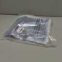 Zipcase 2 Packs Clear All Cover in Plastic Dinning Chair Covers - Heavy-Duty PVC Chair Protectors, 22" D x 19" W x 19.5" H x 40" H, Keep Your Dinning Chair Away from Water Dust Paws and Claws