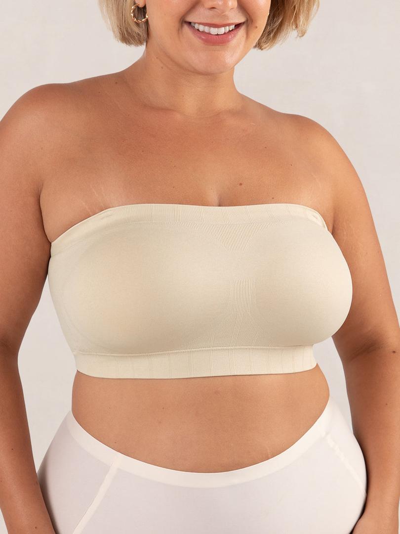 Truekind Convertible Strapless Bandeau Bra 4XL
