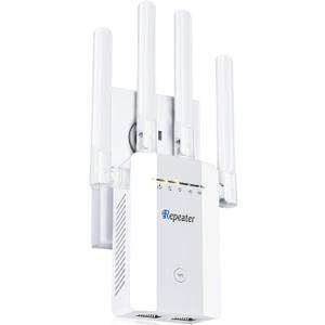 2026 WiFi Extender Signal Booster, Longest Range Wireless Internet Repeater for Home, WiFi Booster Wireless Routers Signal Amplifier with Ethernet Port, Mesh WiFi 15X Faster Access Point, Easy Setup