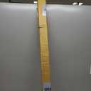 Wide Pocket Curtain Rod 84-156 inch, White 